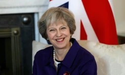 La Première ministre britannique Theresa May à ondres, le 2 novembre 2016