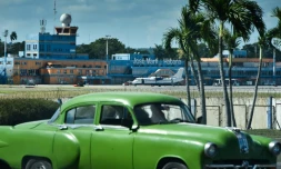 L'aéroport José Marti de La Havane, le 30 avril 2019 à Cuba