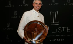 Benoit Violier, chef du Restaurant de l'Hôtel de Ville à Crissier (Suisse), le 17 décembre 2015 à Paris