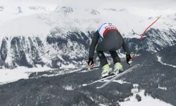 Le Français Alexis Pinturault lors du super-G aux Mondiaux à St Moritz, le 8 février 2017