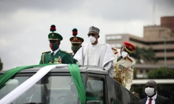 Le président nigérian Muhammadu Buhari, à Abuja, le 1er octobre 2020