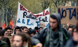 Manifestation contre la loi Travail, le 5 avril 2016 à Toulouse