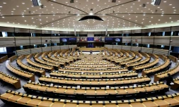 Le Parlement européen, le 26 avril 2021 à Bruxelles