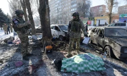 Une frappe ukrainienne sur un marché à Donetsk, dans le Donbass, a fait au moins 25 morts et 20 blessés, selon Moscou