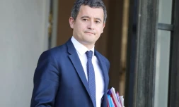 Le ministre de l'Action et des Comptes publics Gérald Darmanin à l'Elysée, le 30 janvier 2019 à Paris  