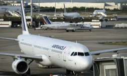 Des avions d'Air France sur le tarmac de l'aéroport d'Orly, près de Paris, le 18 septembre 2014