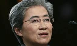 Lisa Su, qui dirige AMD, à Washington le 8 mai 2025