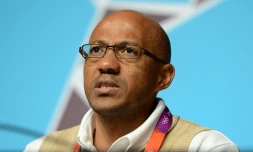 FFrankie Fredericks, le 29 juillet 2012 à Londres lors des jeux Olympiques