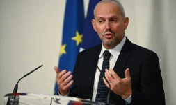 Le directeur général de la Santé JérÎme Salomon, le 7 décembre 2020 à Paris