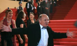 L'acteur et réalisateur français Jean-Francois Stévenin, le 25 mai 2007 à Cannes