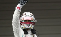 Le Britannique Lewis Hamilton aborde le GP du Japon en pole position le 6 octobre 2018