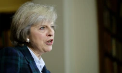 La ministre britannique de l'Intérieur Theresa May, le 30 juin 2016 à Londres