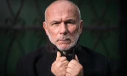 ean-Marc Rouillan, cofondateur d'Action Directe, le 4 février 2016 à Paris