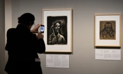 Exposition "L'Art de l'Holocauste", le 25 janvier 2016 à Berlin
