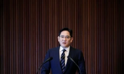 Le patron de facto et héritier de Samsung, Lee Jae-yong, en mai 2020 à Séoul