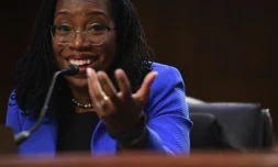 La juge Ketanji Brown Jackson, Ă Washington, le 23 mars 2022