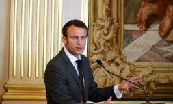 Le ministre de l'Economie Emmanuel Macron, le 11 juillet 2016 à Paris