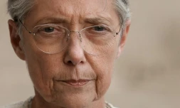 La PremiĂšre ministre Elisabeth Borne Ă l'hĂŽtel Matignon Ă Paris, le 3 juillet 2023