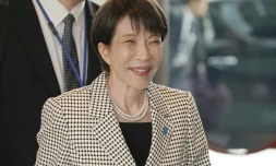 La Première ministre japonaise Sanae Takaichi à Tokyo, le 10 février 2026