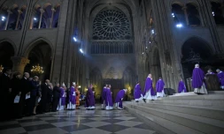 Messe à Notre-Dame-de-Paris en hommage aux victimes des attentats, le 15 novembre 2015