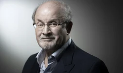 L'écrivain Salman Rushdie, photographié le 10 septembre 2018 à Paris