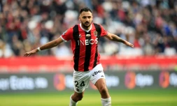 Gaëtan Laborde, buteur de Nice contre Reims le 10 décembre 2023
