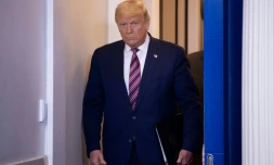 Donald Trump à la Maison Blanche le 5 novembre 2020