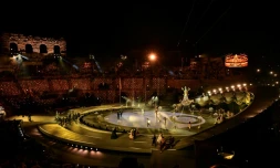 Dans les ArÚnes de Vérone lors de la cérémonie de clÎture des Jeux de Milan Cortina le 22 février 2026