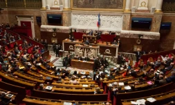 L'Assemblée nationale à Paris, le 12 mai 2016