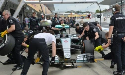 Nico Rosberg lors des essais du GP du Japon le 26 septembre 2015 à Suzuka