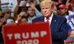 Donald Trump lors du lancement de sa campagne de réélection, à Orlando (Floride) le 18 juin 2019