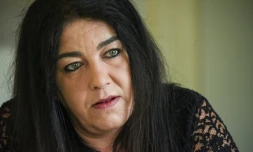 Béatrice Huret le 7 juin 2017 chez elle à Wierre-Effroy, dans le nord de la France