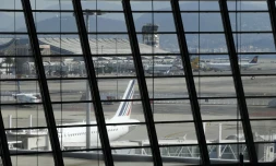 L'aéroport de Nice, le 9 avril 2015