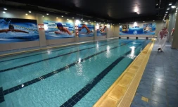 La piscine du Centre de conseil et d'orientation Mohammed ben Nayef, le 4 octobre 2017 à Ryad