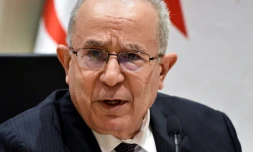 Le ministre algérien des Affaires étrangères, Ramtane Lamamra, à Alger le 24 août 2021