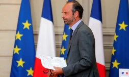 Le Premier ministre Edouard Philippe, à l'Elysée le 9 mai 2018
