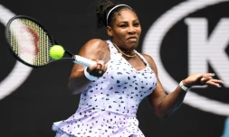 Serena Williams à l'Open d'Australie, le 20 janvier 2020 à Melbourne