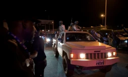 L'opposant malien Soumaïla Cissé et l'otage française Sophie Pétronin arrivent à Bamako aprÚs leur libération, le 8 octobre 2020