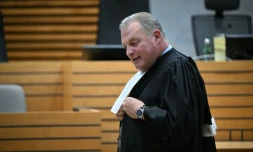 Laurent Boguet, avocat des enfants de Delphine et Cédric Jubillar, à Albi, le 13 octobre 2025