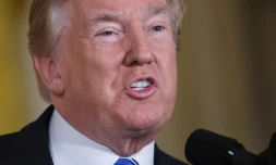 Le président américain Donald Trump, le 23 juin 2017 à Washington