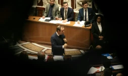 Le Premier ministre Sébastien Lecornu à l'Assemblée nationale le 9 décembre 2025