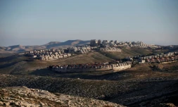 Implantation israélienne de Maale Adumim à l'est de Jérusalem, le 3 février 2017