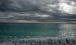 Ciel chargé à Nice le 21 octobre 2019