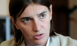 La Serbe Ana Brnabic, le 25 août 2016 à Belgrade