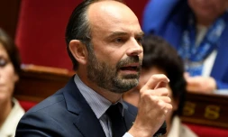 Le Premier ministre Edouard Philippe le 24 octobre 2018 à l'Assemblée nationale à Paris