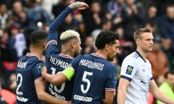 SuccĂšs facile des Parisiens contre Bordeaux sous les sifflets du public du Parc des Princes, le 13 mars 2022