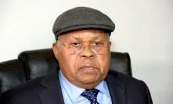 Étienne Tshisekedi, opposant historique en République démocratique du Congo (RDC), à Genval à proche de Bruxelles, le 11 juin 2016