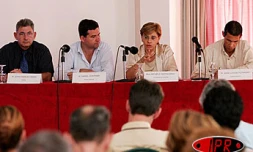 Mercredi 2 novembre 2005 -
Lors du colloque sur la gestion des déchets