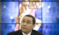 Le Premier ministre roumain Victor Ponta, le 9 juin 2015 à Bucarest