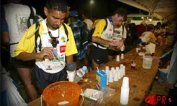 Comme tous les ans, le départ de la 10ème édition du Grand raid  a été donné à Langevin Saint-Joseph le vendredi 18 octobre 2002